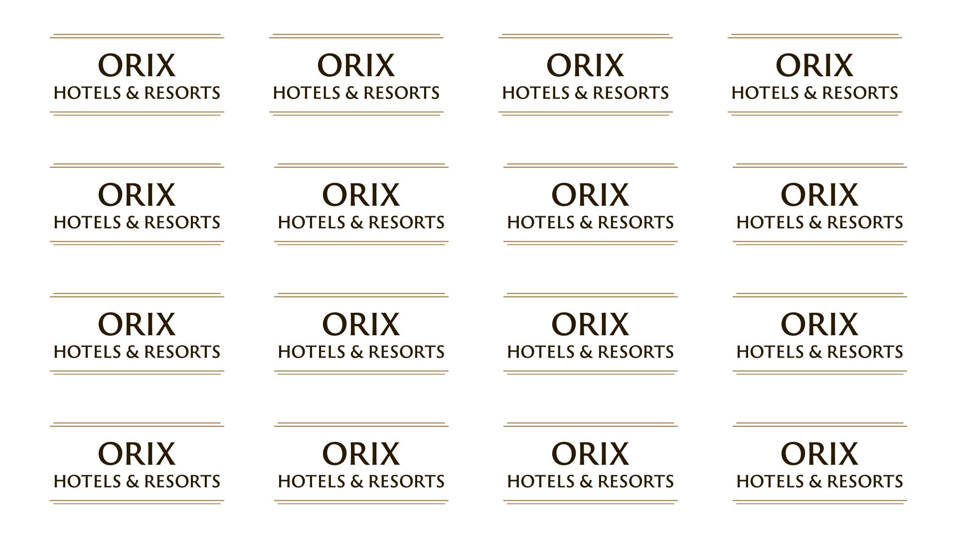 ORIX HOTELS & RESORTS ロゴ