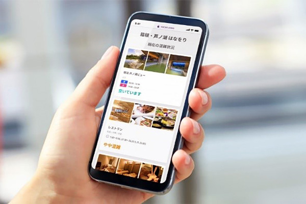 混雑状況表示システム(イメージ)
