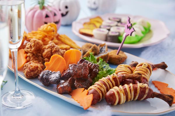 ハロウィーンパーティーセット料理(イメージ)