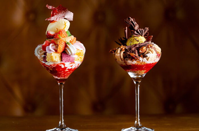 旬の苺、艶やかなチョコに彩られた2種のパフェ 「KIHARU de パフェ（ベリー・ショコラ）」の販売開始