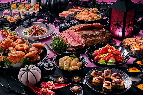 モンスターたちやハロウィーン感あふれる料理がワクワクさせる 「秋のハロウィーンビュッフェ」 ９月９日から開催 ～ポートではハロウィーン期間限定の宿泊プランも販売～