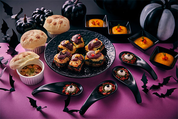 モンスターたちやハロウィーン感あふれる料理がワクワクさせる 「秋のハロウィーンビュッフェ」 ９月９日から開催 ～ポートではハロウィーン期間限定の宿泊プランも販売～