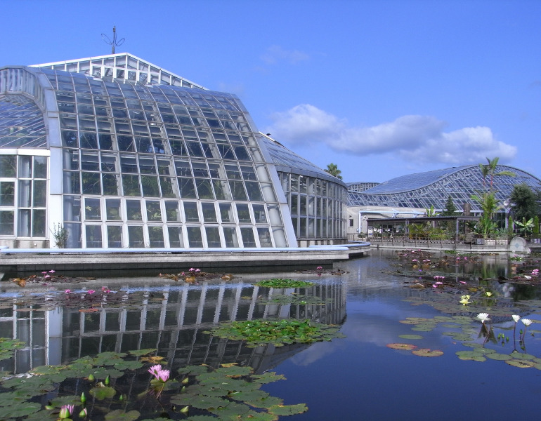 ▲京都府立植物館　＜画像提供：京都府立植物園＞
