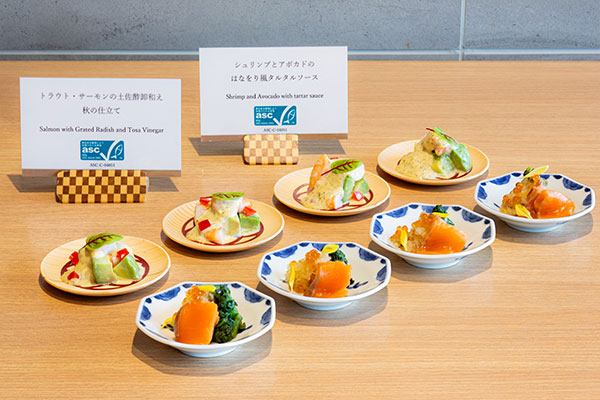 持続可能な漁業、養殖業の実現に向けて 「サステナブル・シーフード」を国内16施設で採用 ~日本初、国内複数の宿泊施設で提供開始~