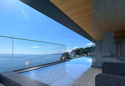 相模湾を望む展望露天風呂(イメージ)