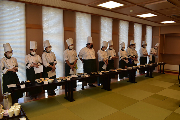 函館の専門学生によるブリ料理コンテスト“優勝作品メニュー”を 夕食ビュッフェで12月20日提供