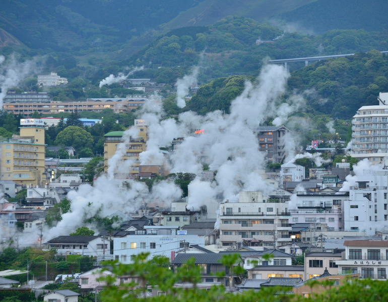 ▲別府温泉 <画像提供:PIXTA>