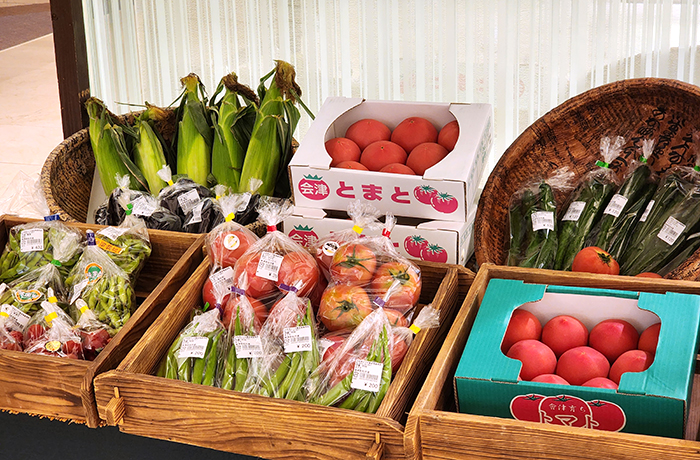 新鮮な野菜販売・食品ロス削減に向けJA会津よつば直売所と共同企画「会津産新鮮野菜市」を7月27日から期間限定開催！