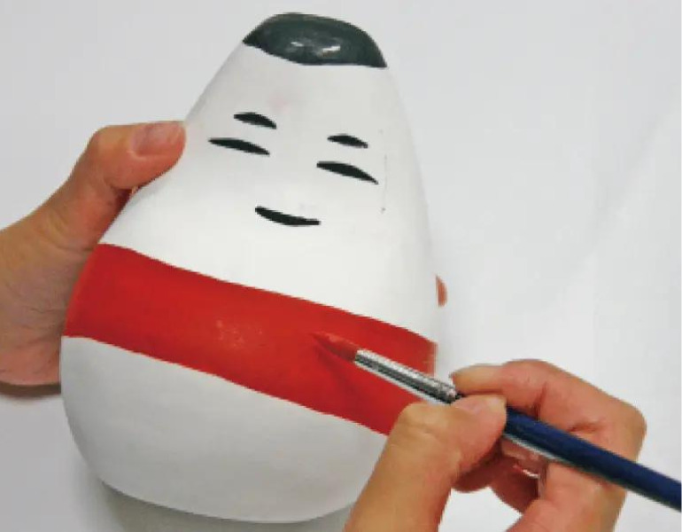 ▲会津武家屋敷 絵付体験