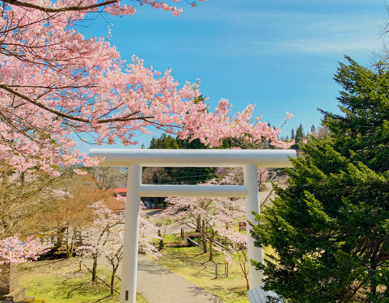 ▲土津神社＜画像提供：土津神社＞