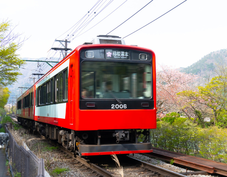 ▲箱根登山鉄道＜画像提供：PIXTA＞