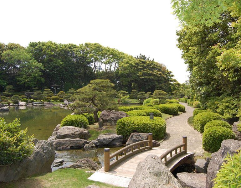 ▲大濠公園 日本庭園 <画像提供:PIXTA>