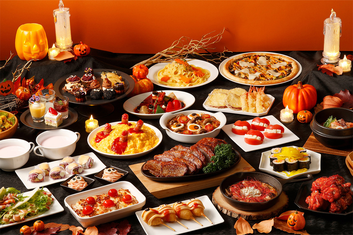 ディナービュッフェ「秋の味覚とハロウィーンフェア」（イメージ）
