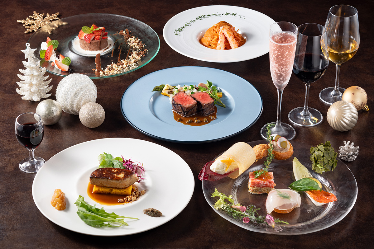 クリスマスディナー、特別な2日間、12月24日・25日に開催厳選食材が紡ぐ、聖夜だけの至福のひとときを