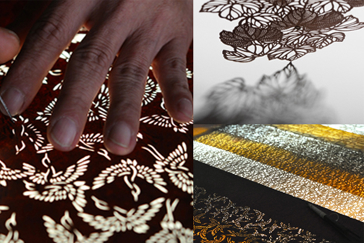 京の匠の息遣いに触れるDiscover Japanese Craft vol.3西村友禅彫刻店の実演と型彫体験 2日間限定開催