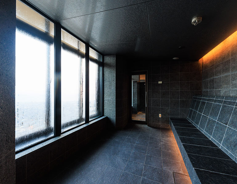 ▲女湯 ミストサウナ