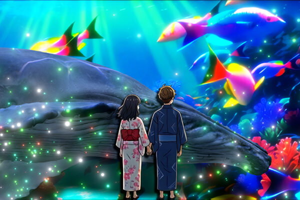 別府温泉 杉乃井ホテル × 大分県立芸術文化短期大学新プロジェクションマッピングを1月22日(木)より上映