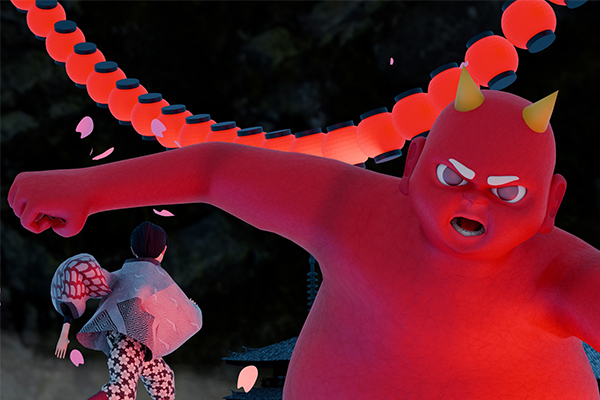 別府温泉 杉乃井ホテル × 大分県立芸術文化短期大学新プロジェクションマッピングを1月22日(木)より上映