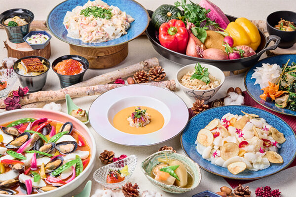 Welcome to はなをりビュッフェ―冬の味覚を日帰りで