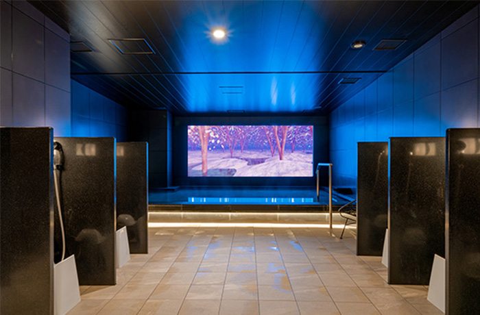 【福岡・ホテル×アート】大浴場で「ととのう」没入型デジタルアート体験。