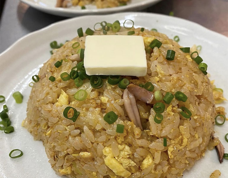 ▲塩辛チャーハン