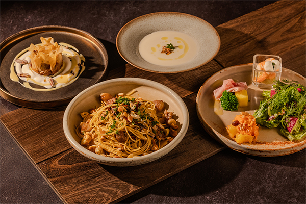 秋の恵みをひと皿に、旬の味覚が大集合!「KIHARU de Autumn Collection 2025」