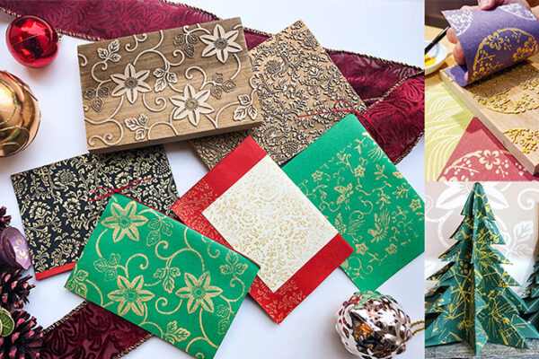 京のものづくりに触れるDiscover Japanese Craft vol.2京からかみ丸二のクリスマスワークショップを開催