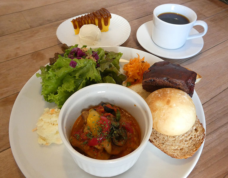 ▲日替わりランチプレート