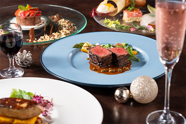 クリスマスディナー、特別な2日間、12月24日・25日に開催厳選食材が紡ぐ、聖夜だけの至福のひとときを