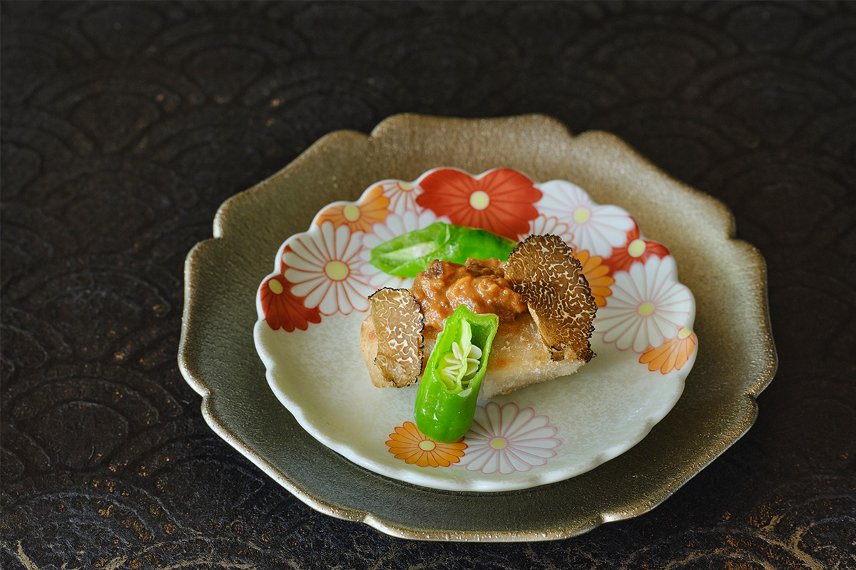 ダイニング『六つ喜』×鮨『藍寿』二つのレストランが出会う美食の物語 ― スペシャルコース《匠海（しょうかい）》誕生