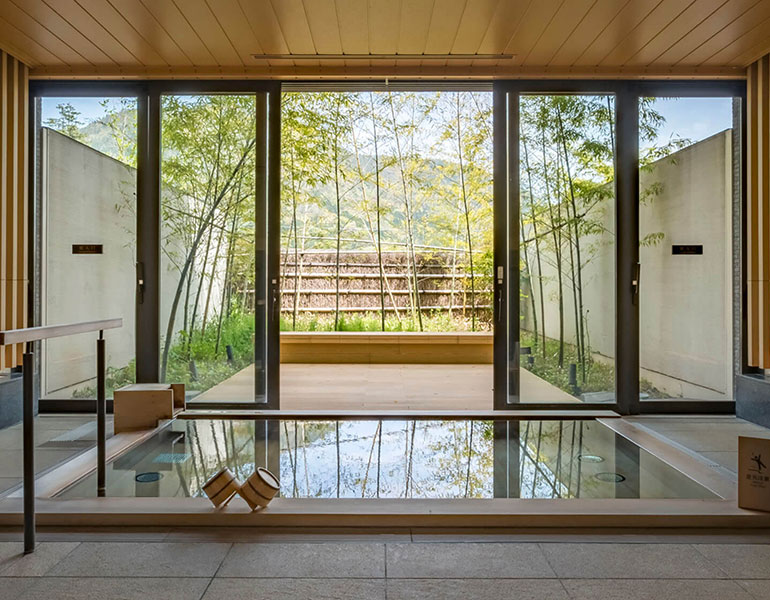 ▲貸切風呂「檜の湯」