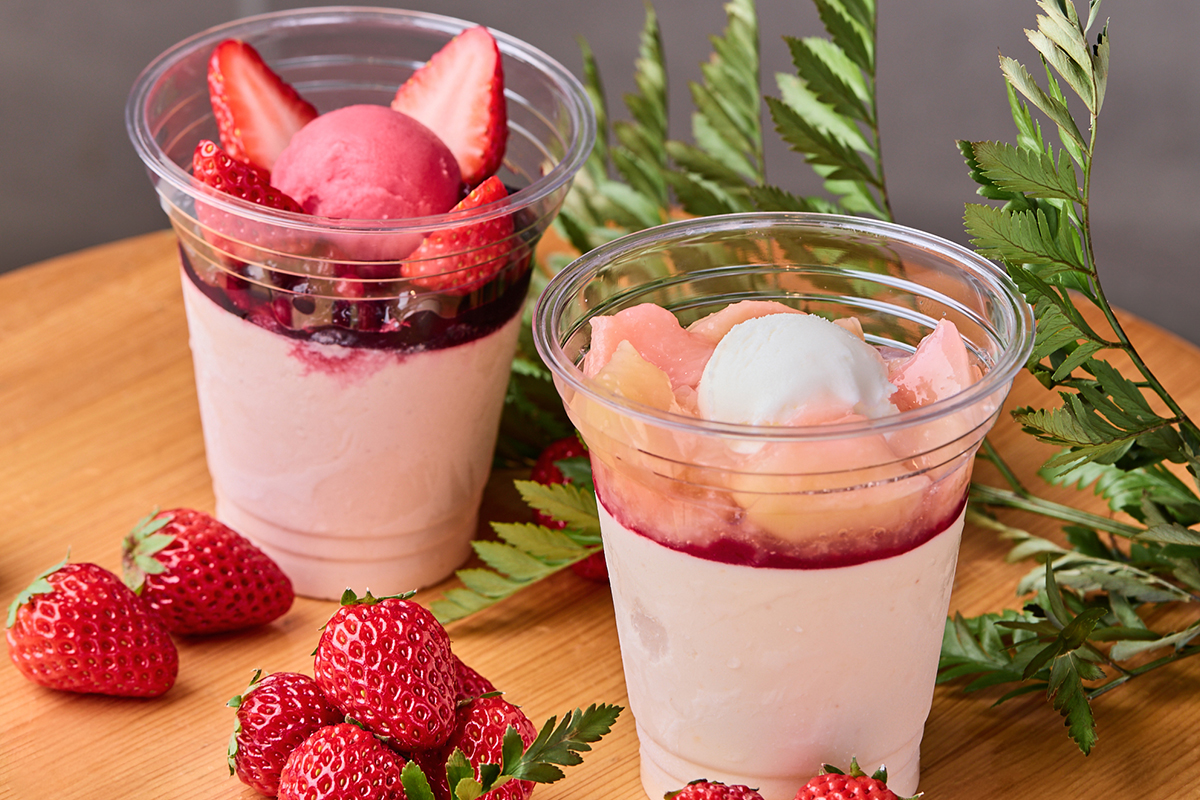 はなをりに春到来！日帰りで楽しめる春のビュッフェと、ストロベリー＆ピーチの新作パルフェのご案内