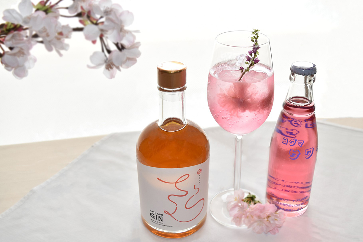 “W大田×W桜”が生み出す、2週間限定カクテル「Spring Flight」誕生